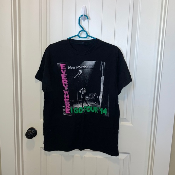 New Politics tour tee everywhere I go 2014 - Picture 2 of 4